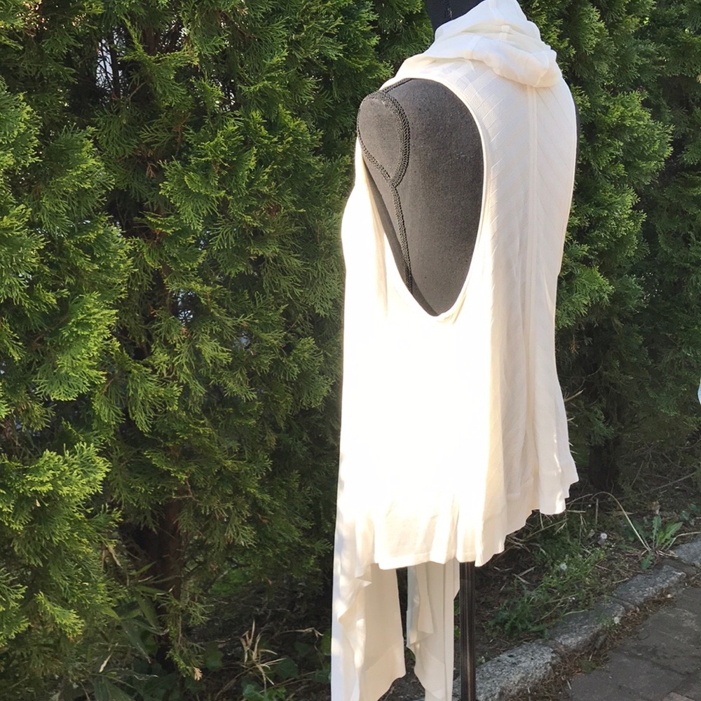 Helmut Lang Draped Sleeveless Cardigan - Picture 6 of 7